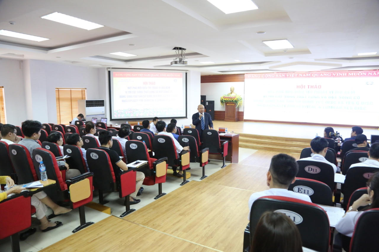 Hy vọng cho người mắc thoát vị đĩa đệm cột sống thắt lưng và cột sống cổ khi điều trị bằng sóng cao tần