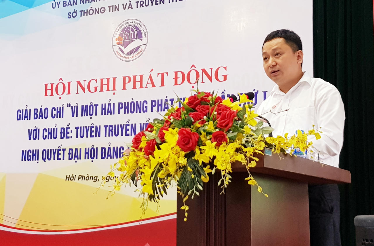 Phát động giải báo chí “Vì một Hải Phòng phát triển“