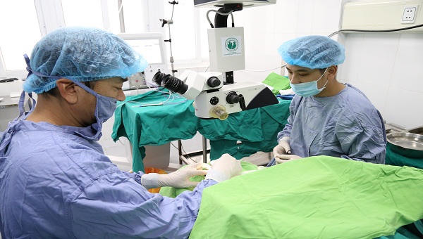 Bệnh viện Đa khoa tỉnh Phú Thọ phát triển kỹ thuật chuyên môn cao về Mắt