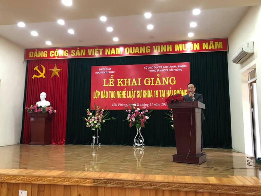 Cục Bổ trợ tư pháp phổ biến các quy định mới cho giới luật sư Hải Phòng