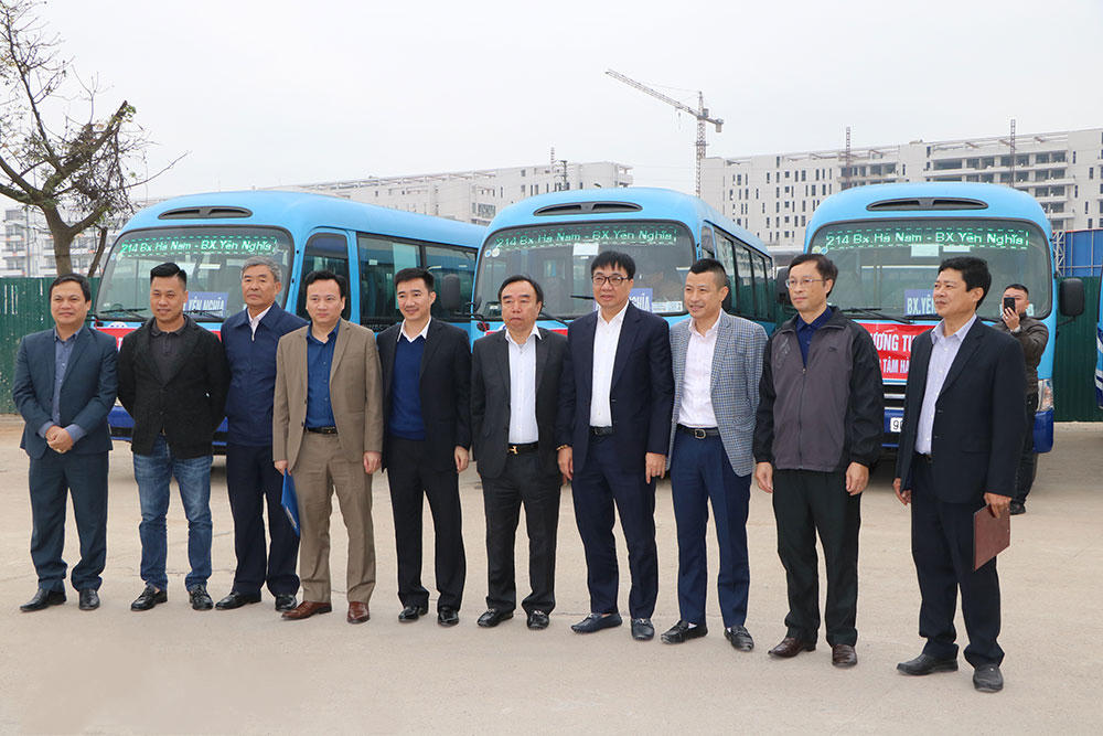 Khai trương tuyến xe buýt 214 Bến xe trung tâm Hà Nam – Bến xe Yên Nghĩa
