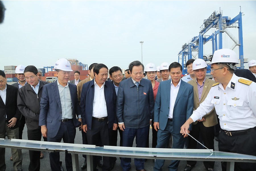 Đoàn công tác của Quốc hội thăm tổ hợp Nhà máy Vinfast tại Hải Phòng