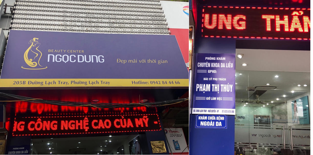 Hải Phòng:  Sau vụ khách hàng phun môi nhập viện cấp cứu, TMV Ngọc Dung bị xử phạt 25 triệu đồng