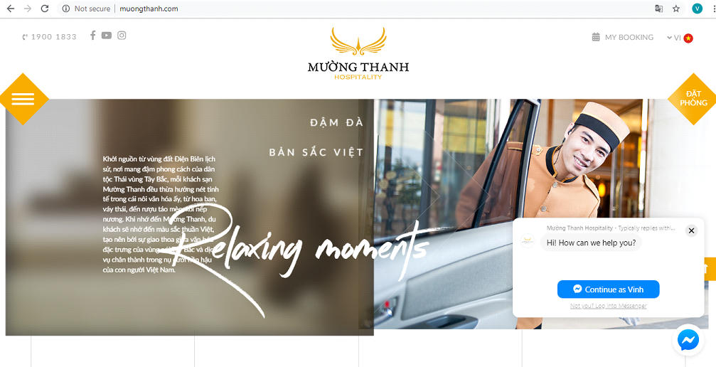 Mường Thanh Hospitality ra mắt website mới - Một diện mạo mới, muôn vàn trải nghiệm