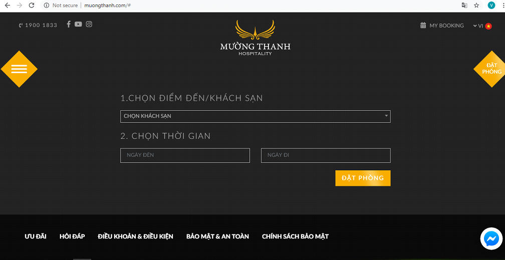 Mường Thanh Hospitality ra mắt website mới - Một diện mạo mới, muôn vàn trải nghiệm