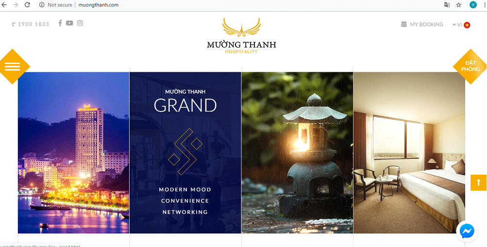 Mường Thanh Hospitality ra mắt website mới - Một diện mạo mới, muôn vàn trải nghiệm