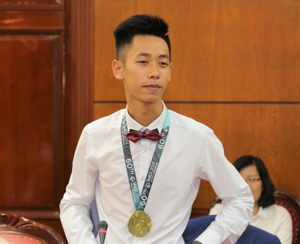 Hải Phòng: Thưởng “nóng” cho học sinh đoạt HCV Olympic Toán Quốc tế 2019 nửa tỷ đồng