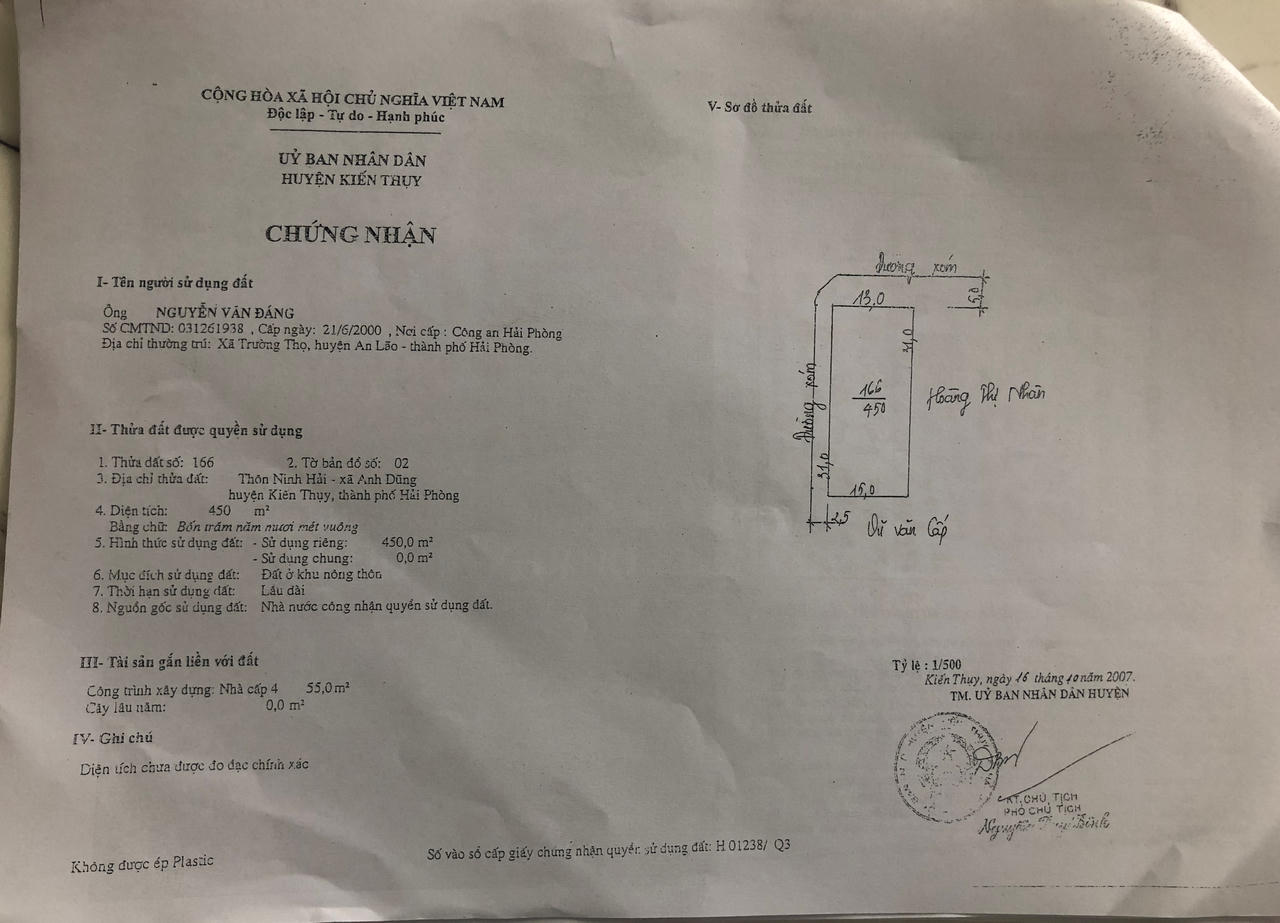 Sổ đỏ giả “làm xiếc” với hàng loạt cơ quan chức năng tại Hải Phòng