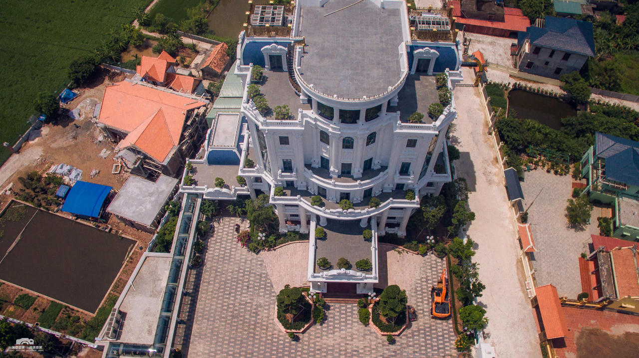 Về Thái Bình chiêm ngưỡng “lâu đài” trăm tỷ của đại gia xăng dầu