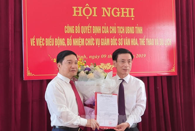 Nam Định có tân Giám đốc Sở Văn hóa- Thể thao và Du lịch
