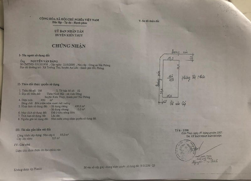Tiếp vụ sổ đỏ giả “làm xiếc” tại Hải Phòng: UBND quận Dương Kinh khẳng định “vô can”?