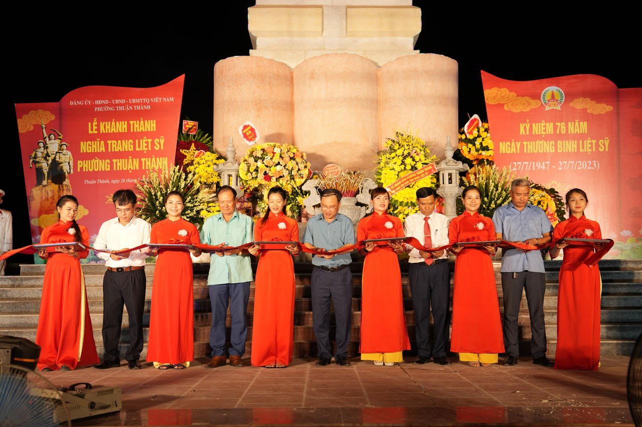 Thuận Thành (Thái Nguyên): Chú trọng công tác đền ơn đáp nghĩa, xây dựng nghĩa trang liệt sĩ