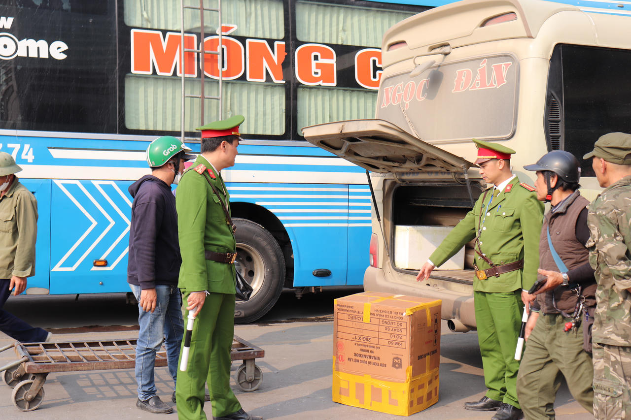 Bến xe khách Mỹ Đình: Tăng cường công tác phối hợp nhằm đảm bảo trật tự, an toàn giao thông