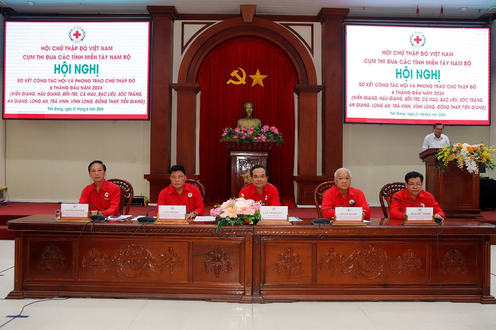 Hiệu quả đáng ghi nhận trong 6 tháng hoạt động của Hội chữ thập đỏ cụm Tây Nam bộ