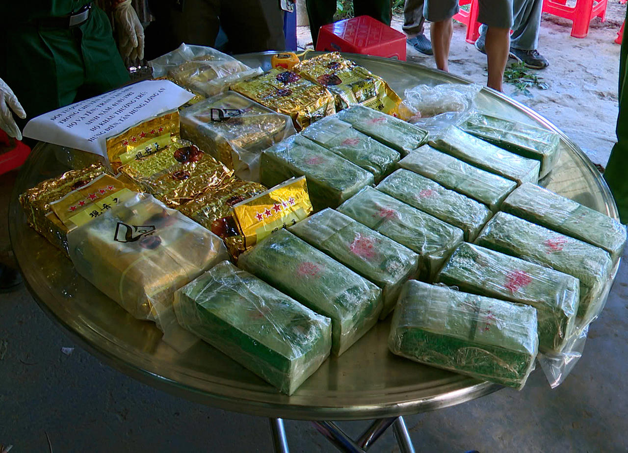 BĐBP tỉnh Long An triệt phá thành công chuyên án thu giữ 25kg ma túy