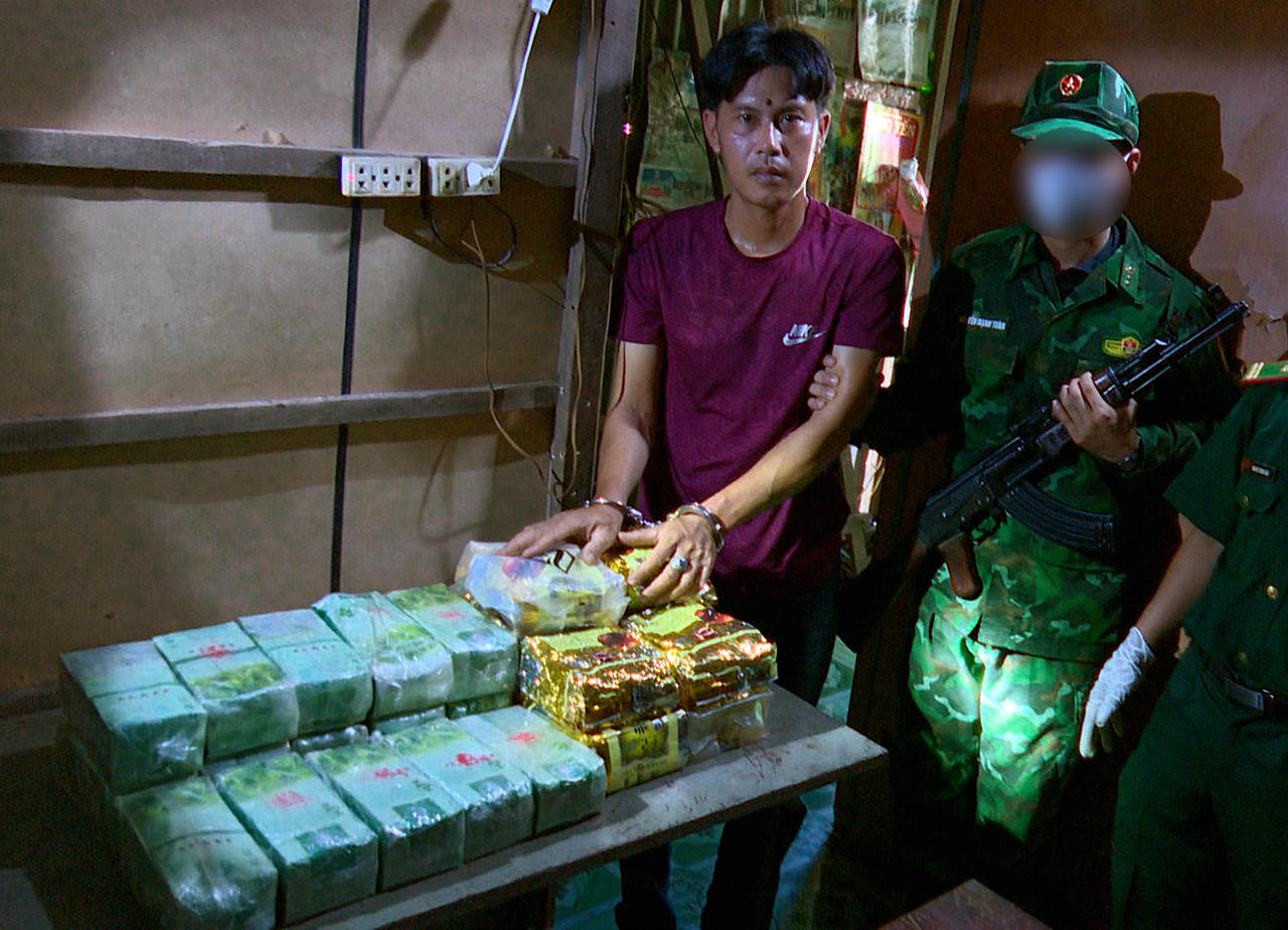 BĐBP tỉnh Long An triệt phá thành công chuyên án thu giữ 25kg ma túy