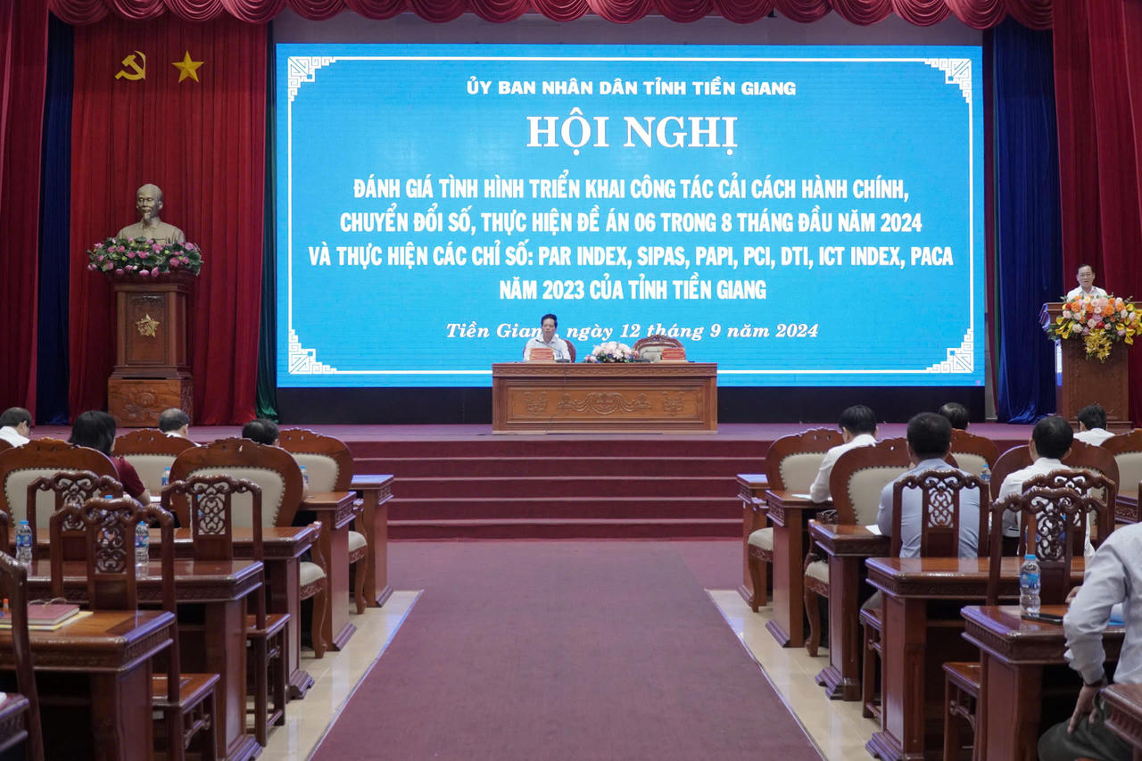 Tiền Giang: Đánh giá công tác phát triển dữ liệu về dân cư, định danh và xác thực điện tử phục vụ chuyển đổi số quốc gia 
