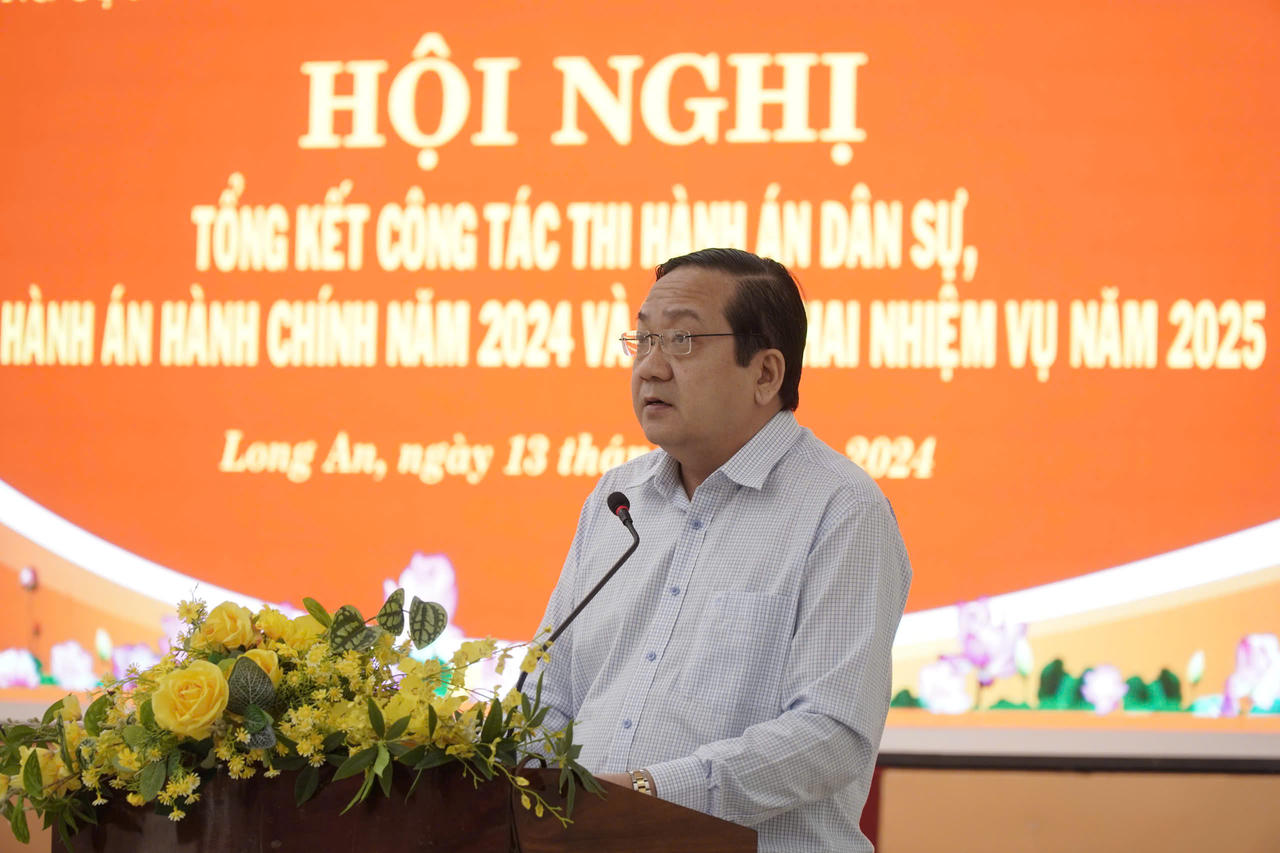 THADS tỉnh Long An xếp hạng 5 cả nước với số tiền thi hành hơn 2 nghìn tỷ đồng