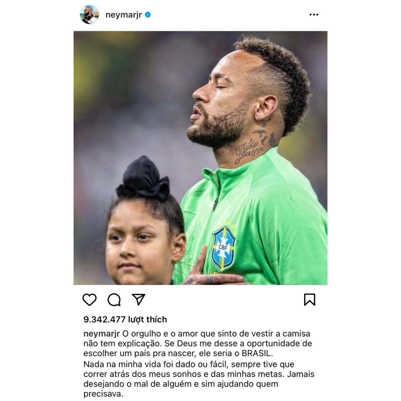 Neymar viết tâm thư sau khi gặp chấn thương tại World Cup