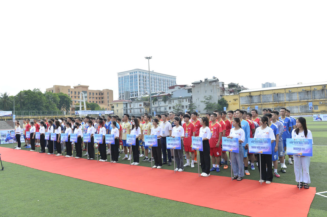 Khai mạc Giải bóng đá Thanh niên công nhân