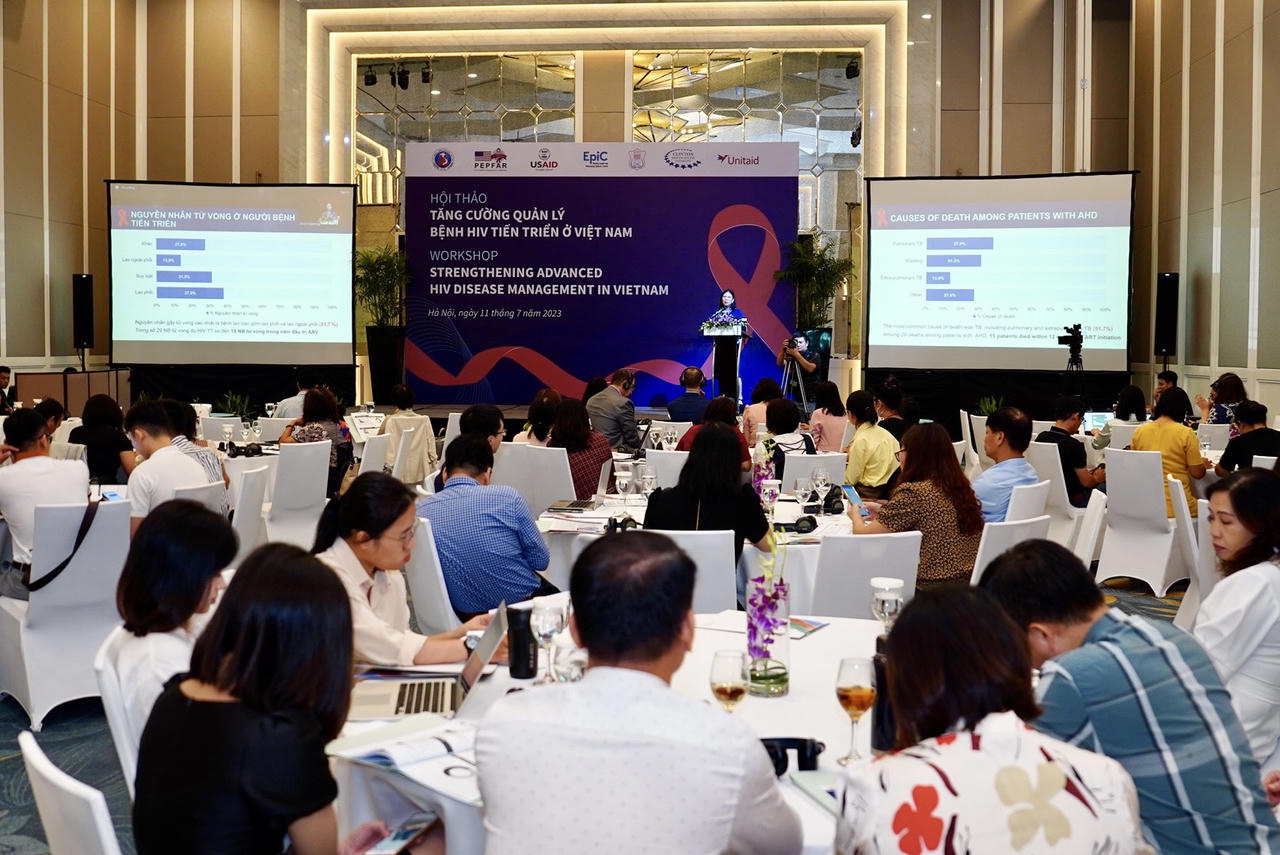 Tăng cường quản lý bệnh HIV tiến triển tại Việt Nam