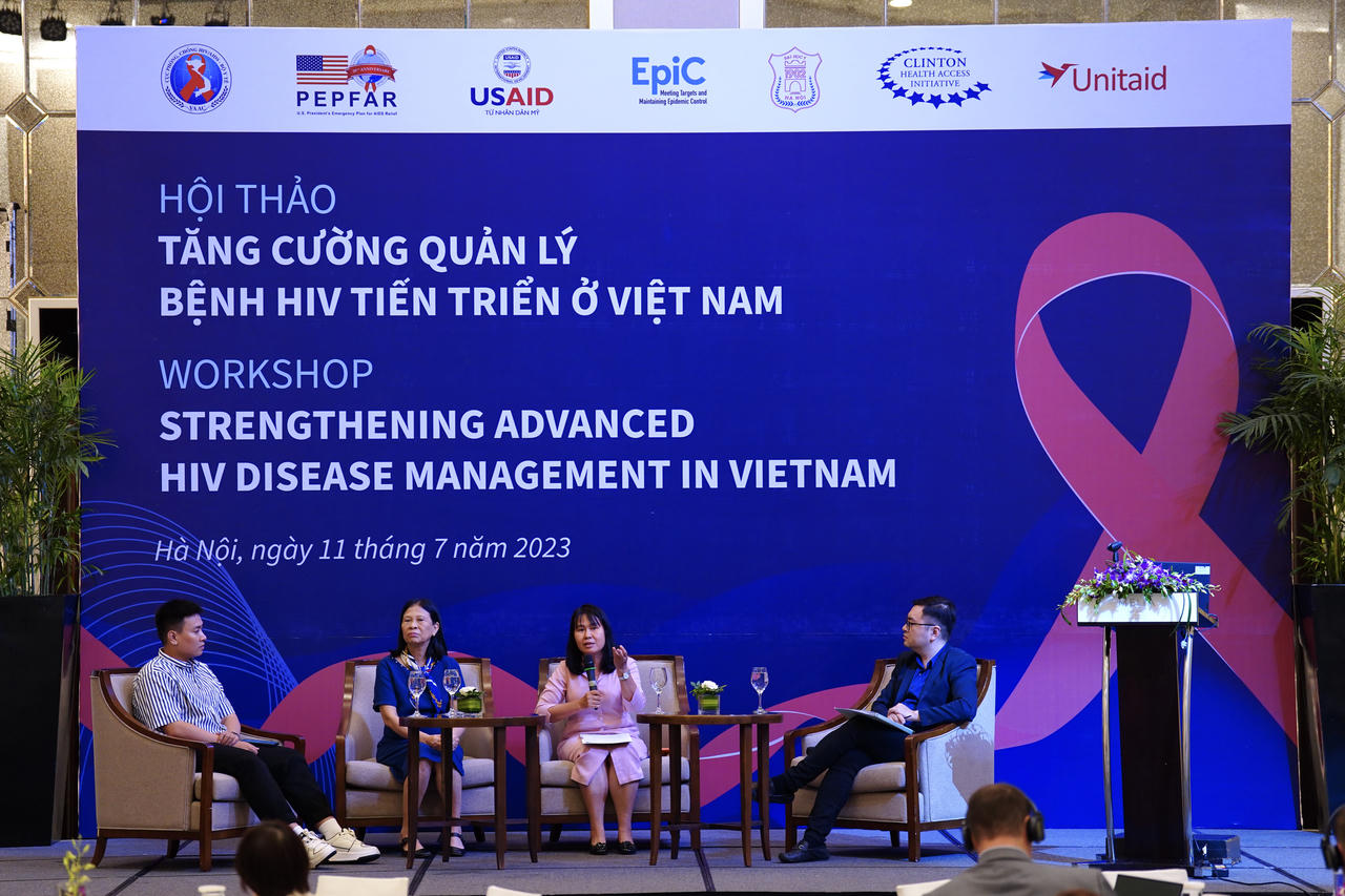 Tăng cường quản lý bệnh HIV tiến triển tại Việt Nam