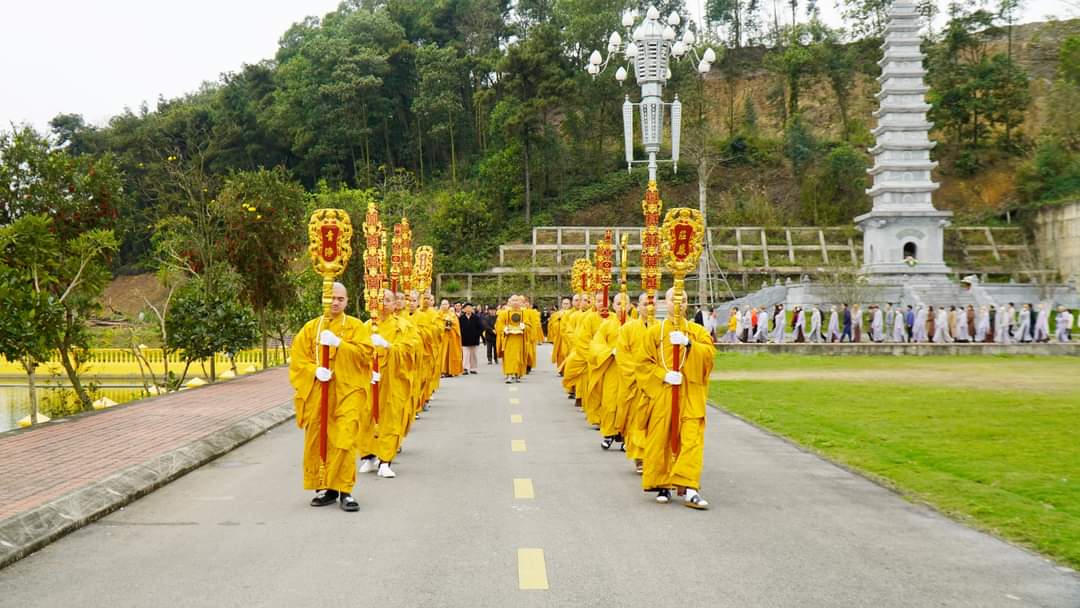 Học viện Phật giáo Việt Nam cầu nguyện quốc thái dân an đầu Xuân