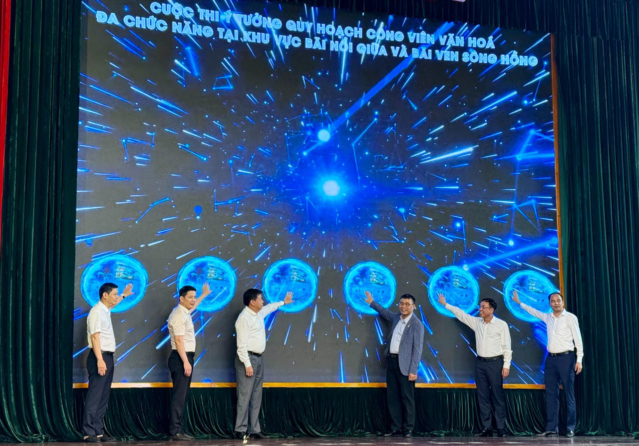 Hà Nội phát động cuộc thi ý tưởng quy hoạch khu bãi nổi giữa, bãi ven sông Hồng