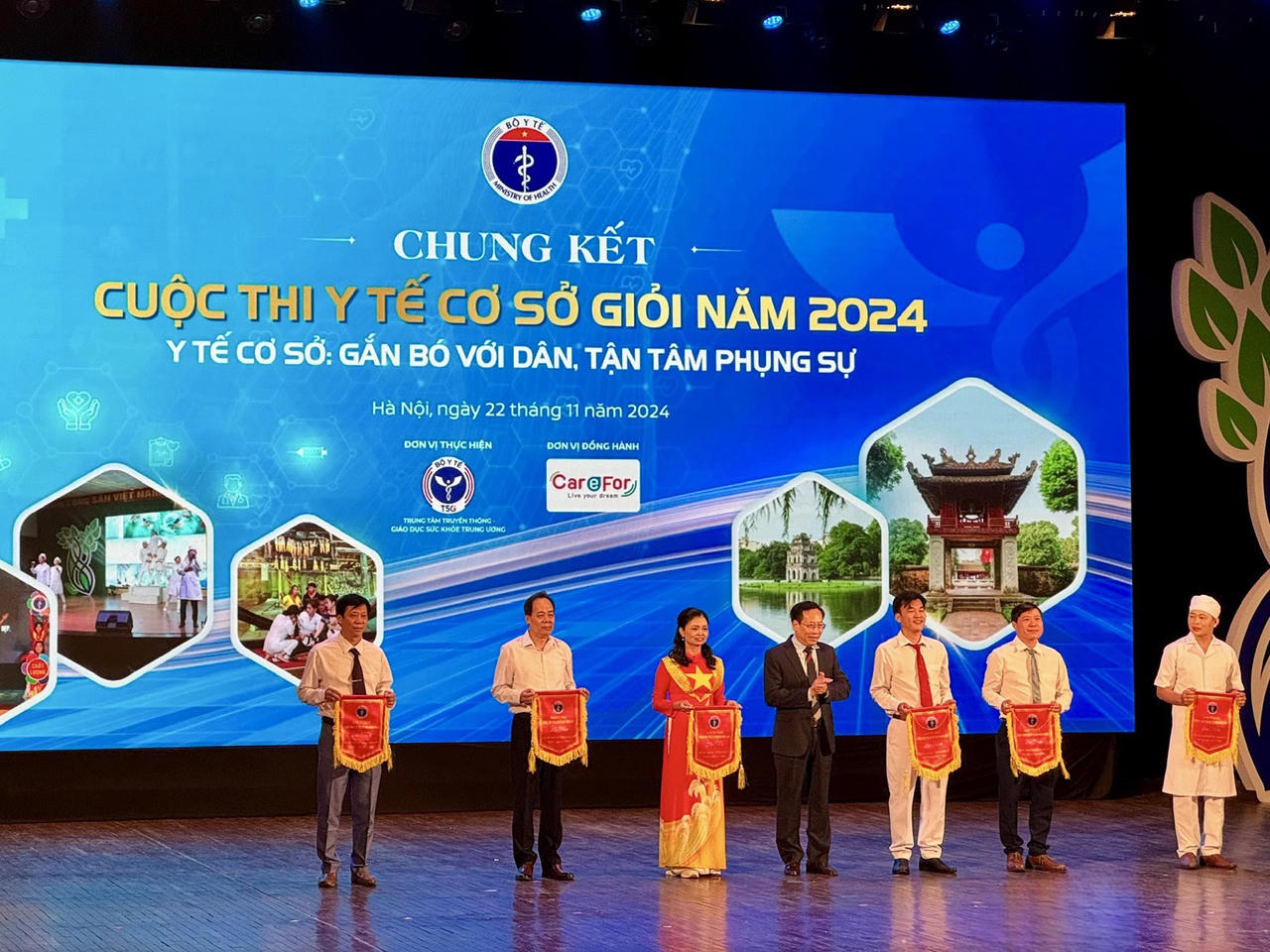 Đội thi Bình Phước đạt giải nhất cuộc thi “Y tế cơ sở giỏi năm 2024” 