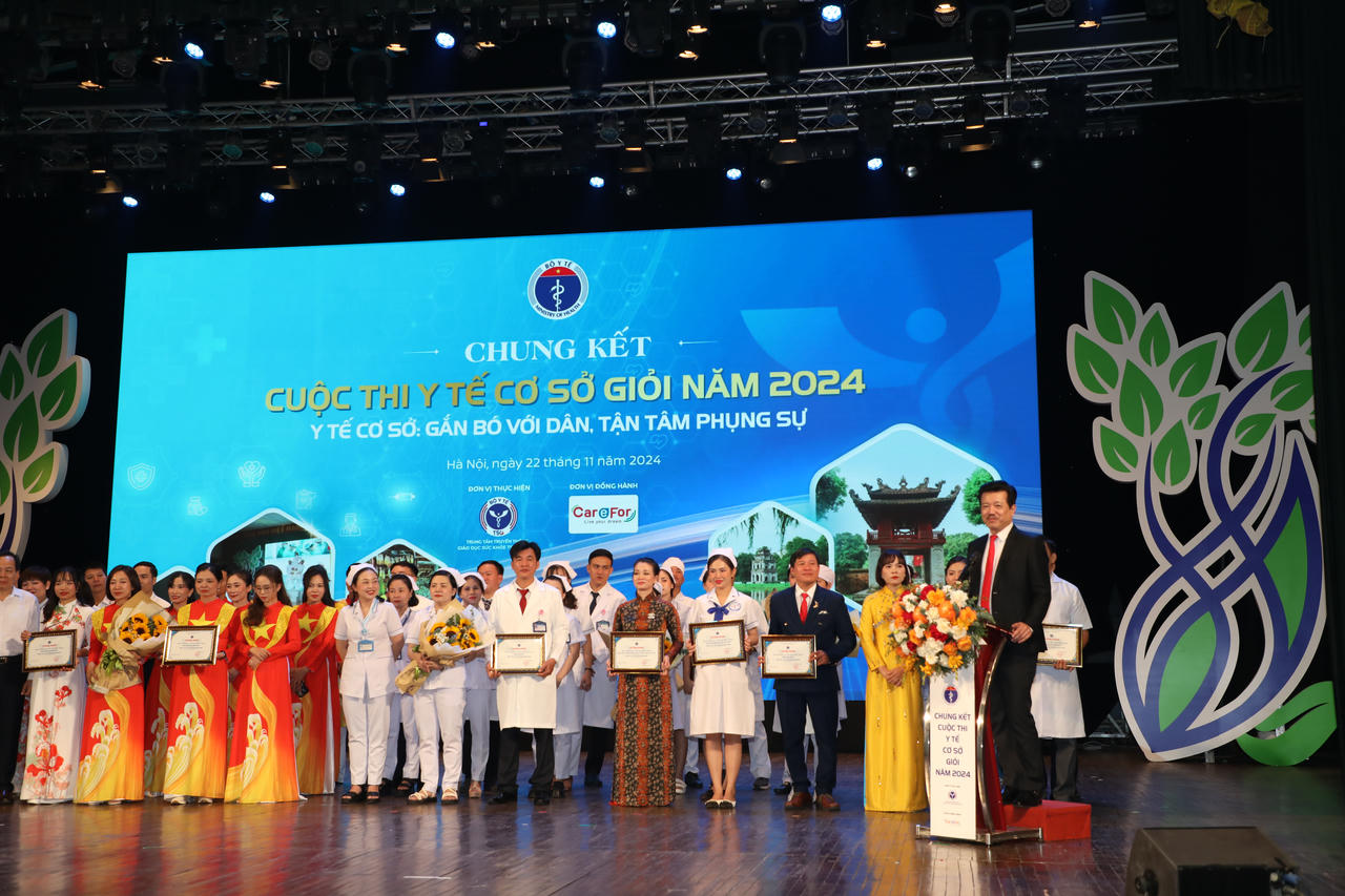 Đội thi Bình Phước đạt giải nhất cuộc thi “Y tế cơ sở giỏi năm 2024” 