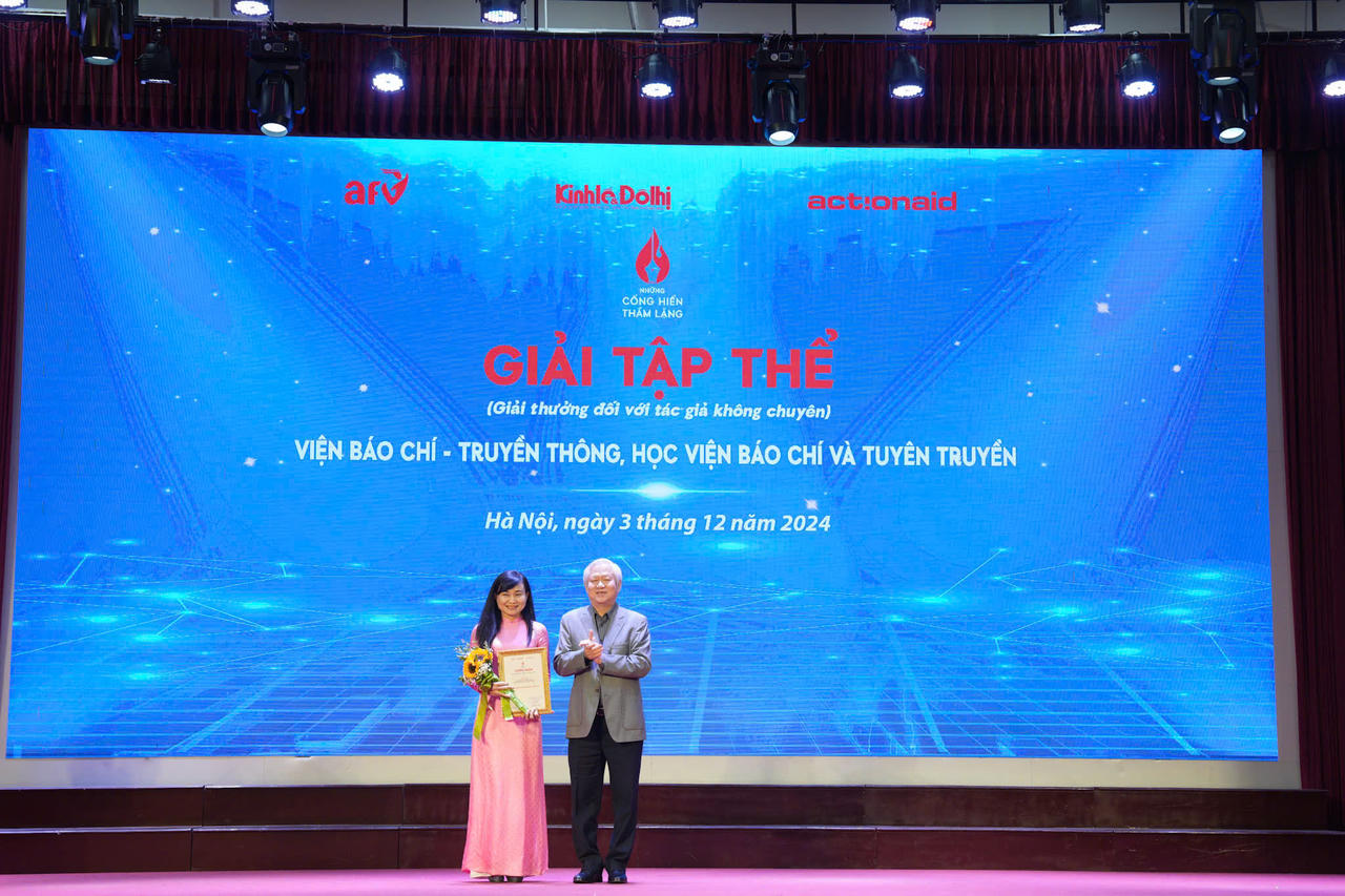 Vinh danh 22 tác phẩm đạt giải “Những cống hiến thầm lặng” năm 2024