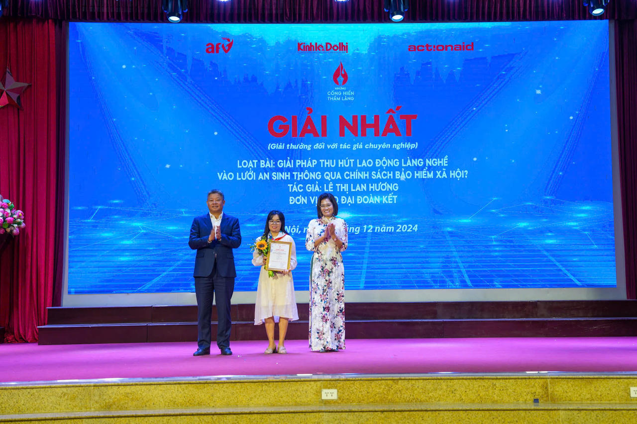 Vinh danh 22 tác phẩm đạt giải “Những cống hiến thầm lặng” năm 2024