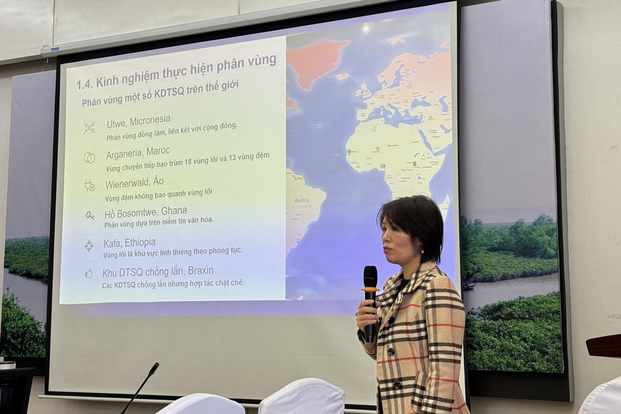 Nâng cao hiệu quả bảo tồn tại các Khu dự trữ sinh quyển thế giới ở Việt Nam