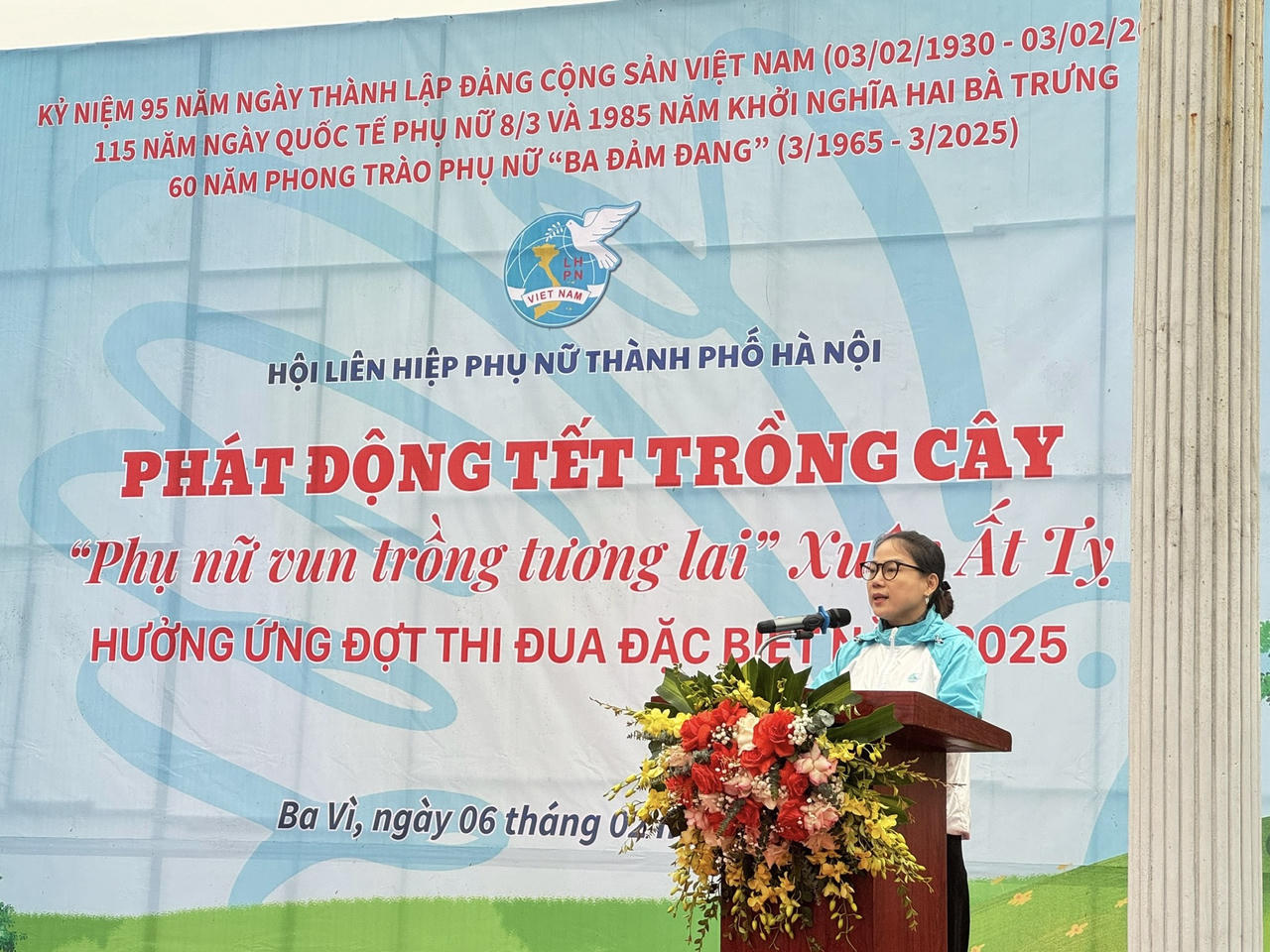 Phụ nữ Thủ đô phát động Tết trồng cây Xuân Ất Tỵ 2025