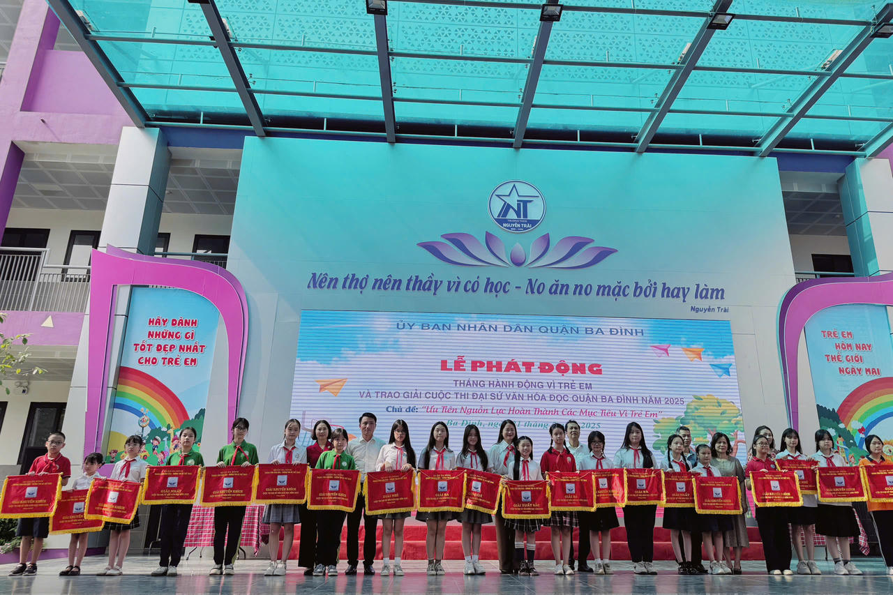 Nhiều hoạt động ý nghĩa nhân Tháng hành động Vì trẻ em