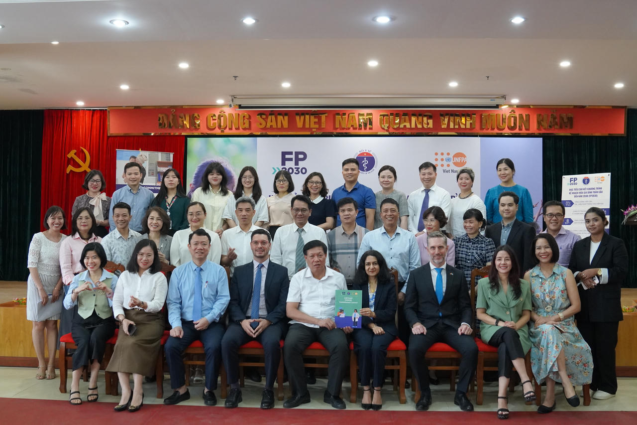 Công bố Cam kết quốc gia về kế hoạch hóa gia đình 2030