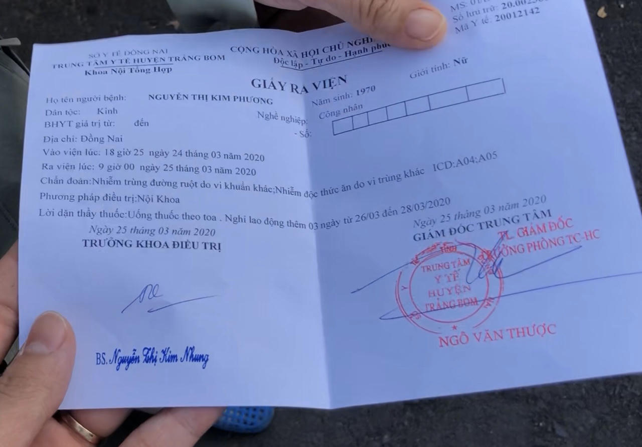 Sự thật nào phía sau vụ việc 149 công nhân bị ngộ độc tại Đồng Nai?