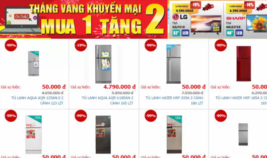 Khuyến mại tới 99%, DigiCity có vi phạm quy định của pháp luật?