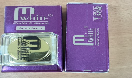 Mỹ phẩm M’White vi phạm ghi nhãn sản phẩm, dùng website ảo để quảng cáo