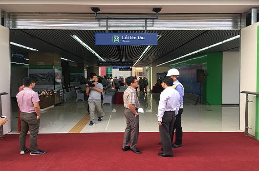 Khám phá toa tầu, nhà ga đường sắt trên cao Cát Linh-Hà Đông