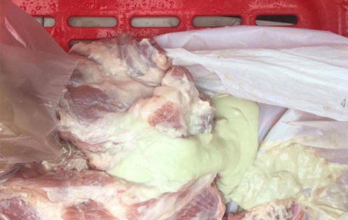 'Thịt lợn có mủ' trong bếp ăn của trường Đoàn Thị Điểm Ecopark