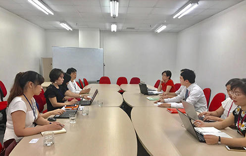 'Thịt lợn có mủ' trong bếp ăn của trường Đoàn Thị Điểm Ecopark