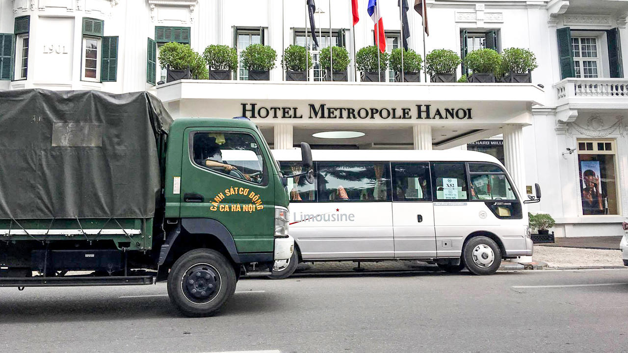 An ninh thắt chặt như thế nào để đón Tổng thống Mỹ Donald Trump đến Hà Nội?