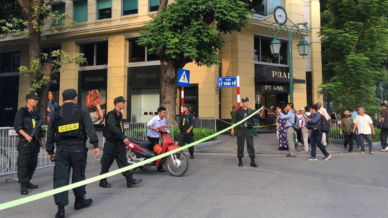 An ninh thắt chặt như thế nào để đón Tổng thống Mỹ Donald Trump đến Hà Nội?