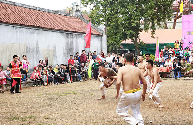 Hà Nội: Độc đáo lễ hội vật cầu truyền thống đình Thúy Lĩnh