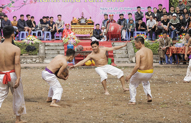 Hà Nội: Độc đáo lễ hội vật cầu truyền thống đình Thúy Lĩnh