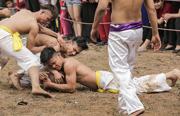 Hà Nội: Độc đáo lễ hội vật cầu truyền thống đình Thúy Lĩnh