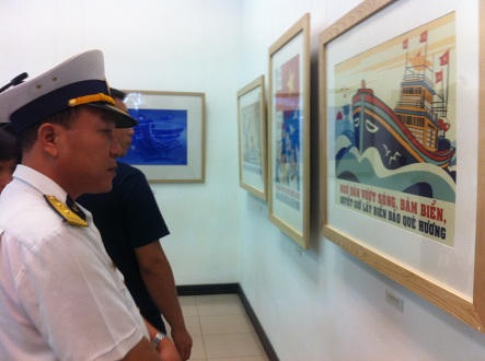 Triển lãm mỹ thuật chuyên đề ” Chủ quyền biển đảo của Việt Nam“