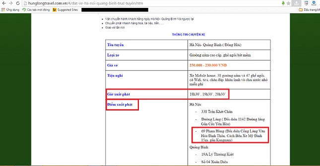 Công ty CP vận tải du lịch Hưng Long tự ý mở “bến xe ngầm"?