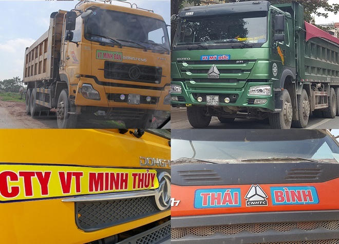 Những chiếc logo "hộ mệnh" và câu hỏi về nạn “bảo kê” xe quá tải?